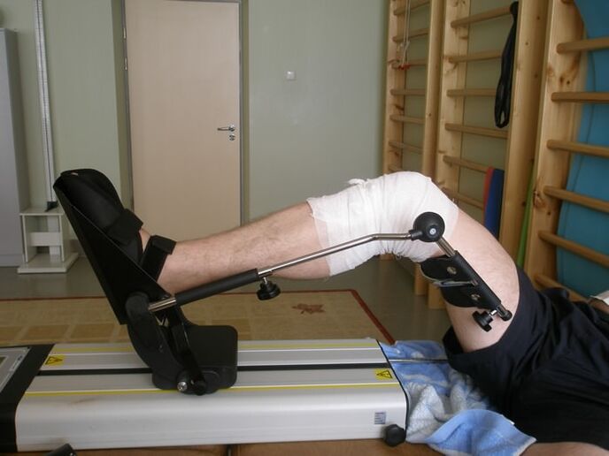 rehabilitace po operaci bolesti kolene